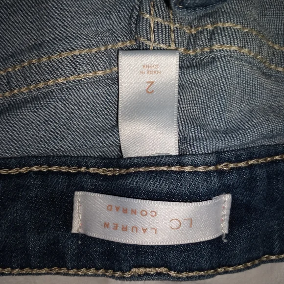 LC Lauren Conrad Denim Distressed Shorts 2 - Picture 3 of 5